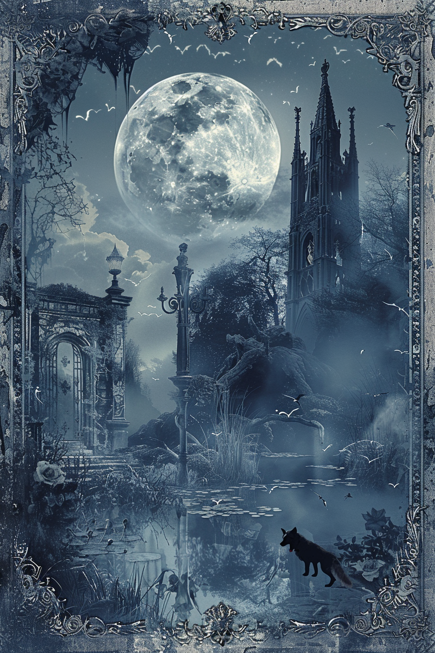 Chateau Ghost Tarot | Digital Tarot Deck & Online Reader | Instant Access