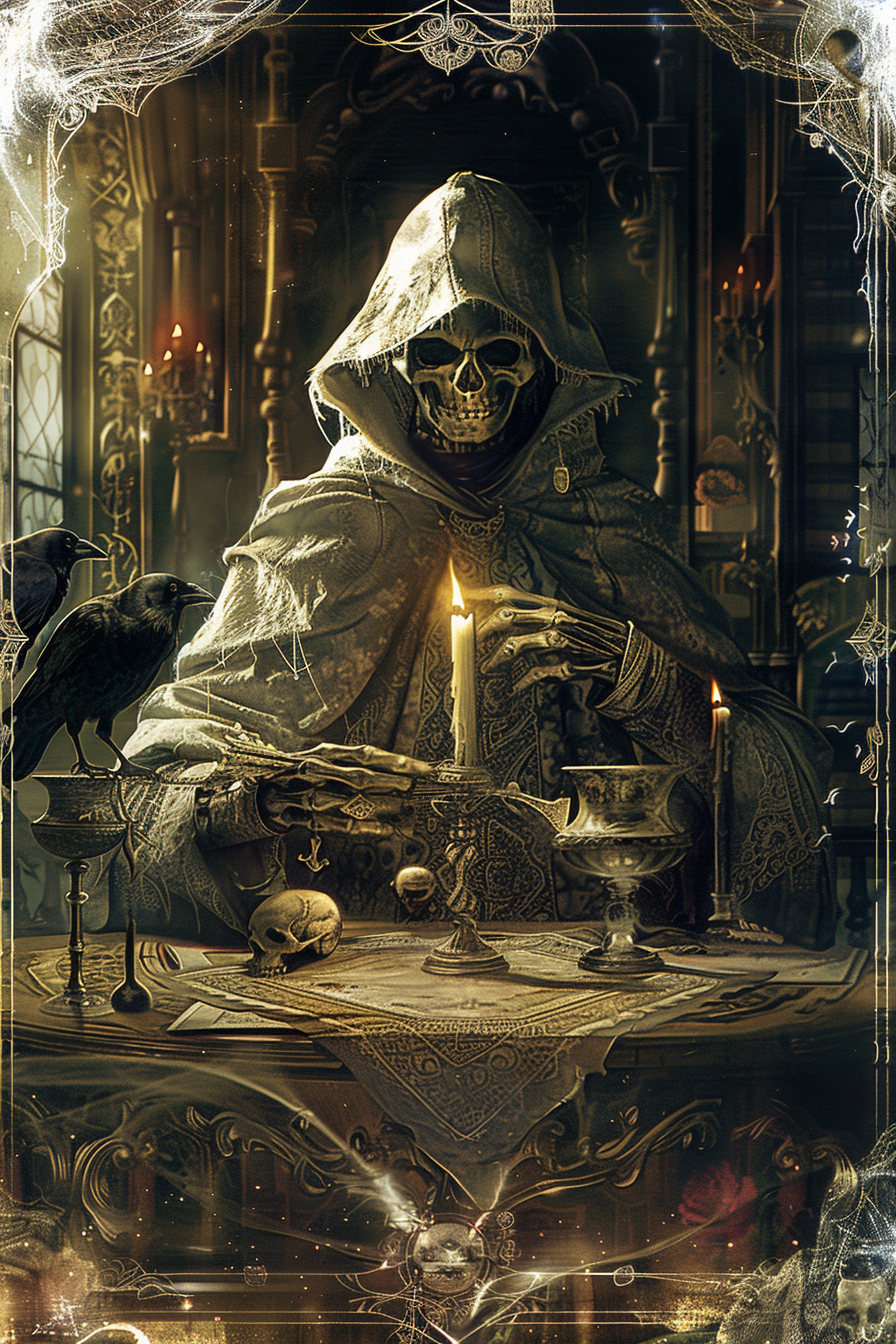 Chateau Ghost Tarot | Digital Tarot Deck & Online Reader | Instant Access