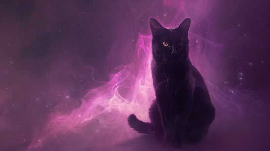 Black Cat Energy Sigil — Be Magnetic, Not Desperate | Sacred Digital Download | Swan Barcud Manor